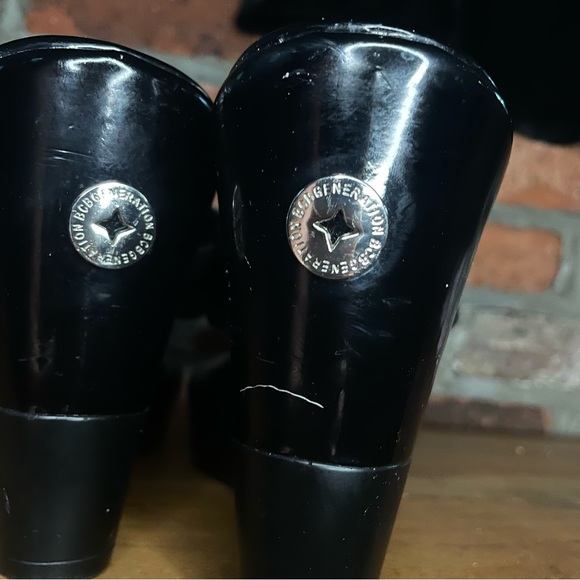 BCBG Black Wedge Sandals - Picture 5 of 5